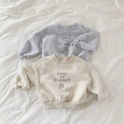 Love My Planet Crewneck | Oatmeal