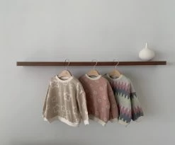 Daisy Knit Crewneck | Rose -Mini Moments Shop 0103F215 0C4B 4FAC 8EA2 BA4099738BC7