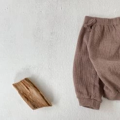 Vera Waffle Joggers - Chocolate -Mini Moments Shop 10952B9B 643A 45B0 964E E829D0A1023D