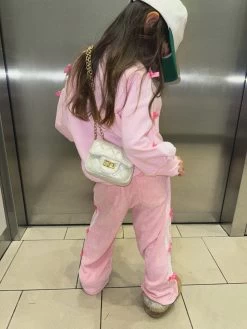 Ribbon Bow Sweatshirt | Pink -Mini Moments Shop 10E7B38D 5D2F 4131 8873 4B216DEEF7BC