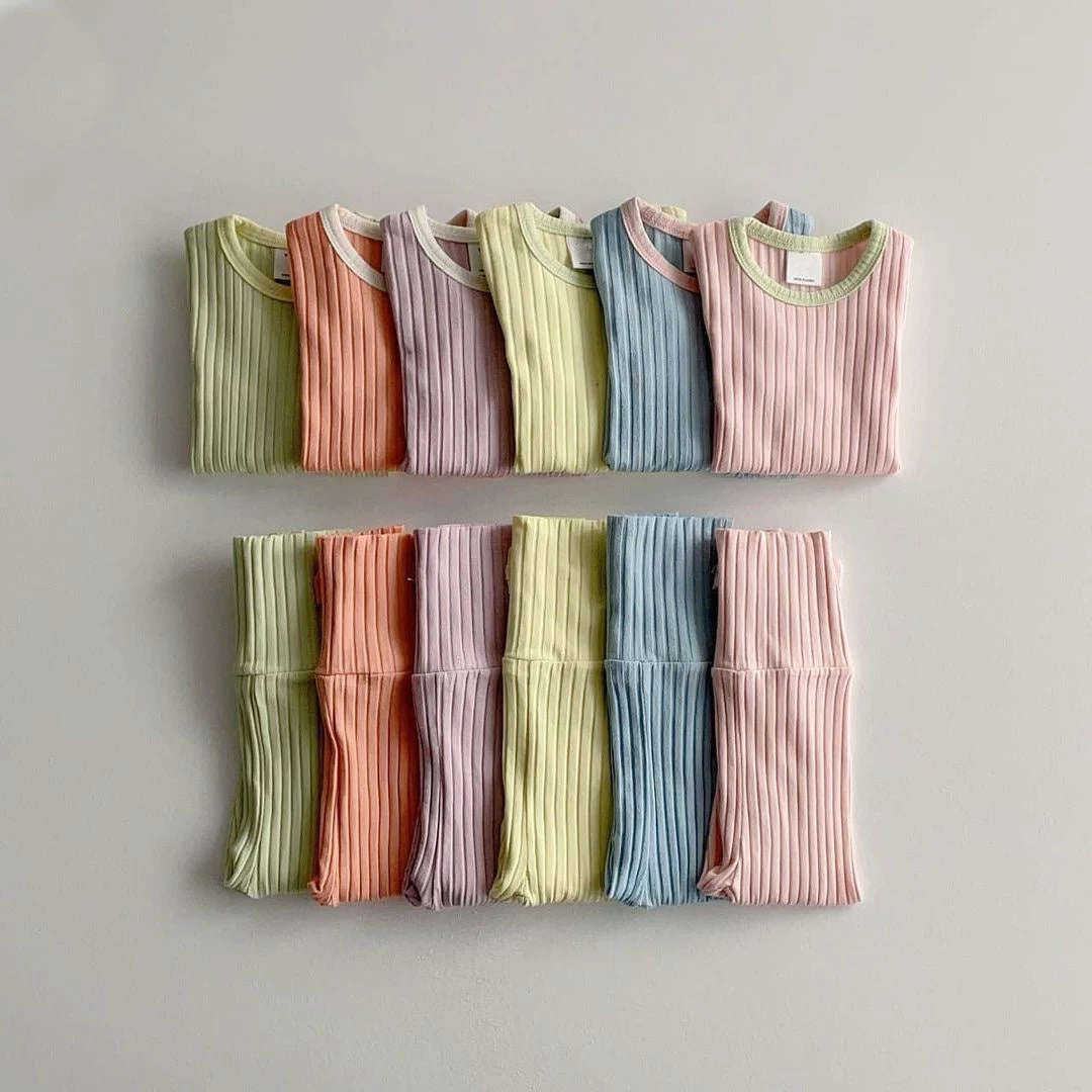 Spring Rib Pyjamas - Blue 2 Spring Rib Pyjamas - Blue - Image 2