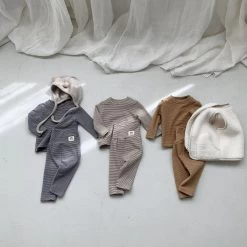 Baby Striped Pyjamas | Marigold -Mini Moments Shop 2F73E48A 412A 44C2 A868 4D609718A5FD