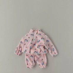 Floral Fleece Set | Pink
