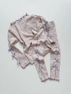 Jelly Bow Set | Purple Bow