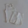 Ribbed Tank Set | Milk