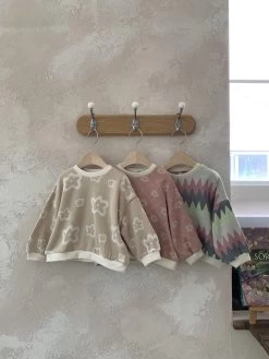 Daisy Knit Crewneck | Beige