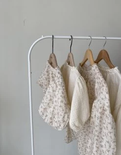 Luna Gauze Blouse - Cream -Mini Moments Shop 4A36C708 30D4 4EBE B7DF 0DF59ACE5834