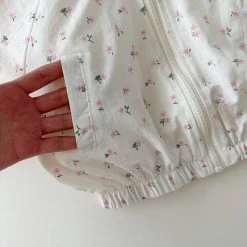 Ribbon Windbreaker Set | Floral -Mini Moments Shop 534BBCDB 14DF 430F 8E09 392630A45153