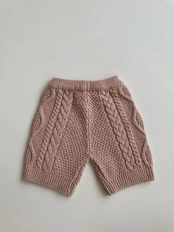 Knit Pants | Pink
