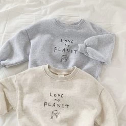 Love My Planet Crewneck | Oatmeal -Mini Moments Shop 58EA0C38 380A 4B8D B0B6 A11C5BD6550E