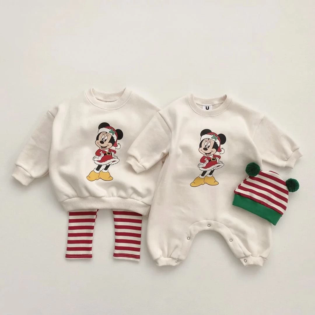 Baby Disney Christmas Romper | 4 Colors 8 Baby Disney Christmas Romper | 4 Colors - Image 8