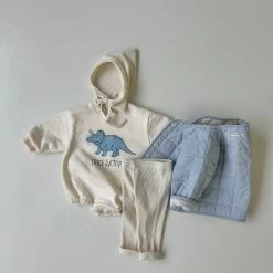 Baby Triceratops Sweatshirt Romper -Mini Moments Shop 760A7942 4604 44E2 8E0A 80685112D5EE