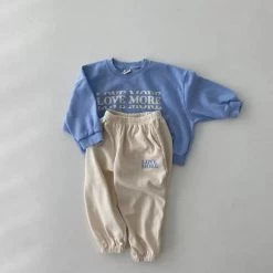 Love More Sweat Set | Blue