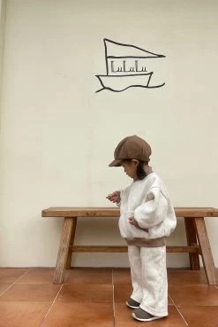 High Neck Sweat Set | Beige -Mini Moments Shop 7D8E0168 F87D 47E8 B8AC 5FDED8D6BC84