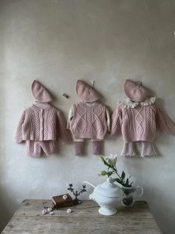 Knit Cardigan | Pink -Mini Moments Shop 7EE7BE7D 53C2 4AF6 841B C78C32ECFFD4