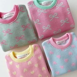 Hearts Jacquard Set | Pink -Mini Moments Shop 81A24874 4AE0 4EEA 8632 9A32C2037B52 d43693c4 138f 4750 8c8f f61d345ff7d5