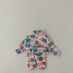 Geo Fleece Set | Beige Multi -Mini Moments Shop 85856EDC 72A9 41F1 AE24 8BF5BC563970