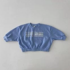 Love More Sweat Set | Blue -Mini Moments Shop 8767D438 4ACA 47E1 8A24 33F2D372C4C5
