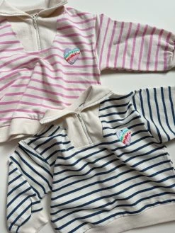 Love U Zip Sweatshirt | Blue -Mini Moments Shop 8CE418C9 516A 490F B8D4 546DE8AB4A48