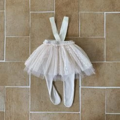 Baby Tutu Leggings | Cream