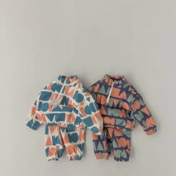 Geo Fleece Set | Navy Multi -Mini Moments Shop 9184ECBF DC58 41A9 A680 7E7F56E0B1DB