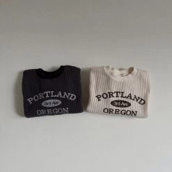 Portland Waffle Crewneck | Charcoal -Mini Moments Shop 93ADCCAD 0017 448C AD51 D2D2D31F3A85