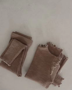 Sharon Ruffle Pyjamas | Rosewood -Mini Moments Shop 9D6CF072 0FFA 499E 8A56 7541980289F5