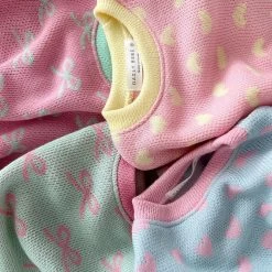 Bow Jacquard Set | Pink -Mini Moments Shop A11504F2 516B 439B 8970 1EAB87FABA5C 39f0886e 838c 41c9 827b e8d222a030f3