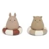 Silicone Bath Toys - Bark/Almond