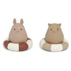 Silicone Bath Toys - Bark/Almond