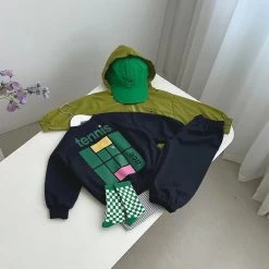 Tennis Sweat Set | Navy