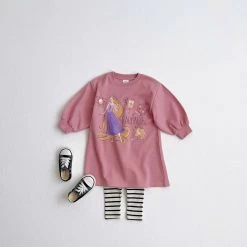 Sweatshirt Dress | Rapunzel