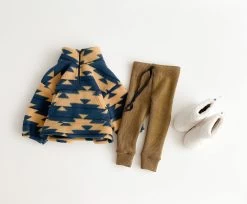 Fleece Zip Anorak | Teal -Mini Moments Shop B5ADB28D 76ED 4CC4 8469 1301EC1FB7EC