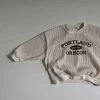 Portland Waffle Crewneck | Milk
