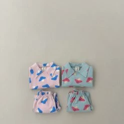 Mushroom Collared Sweat Set | Pink -Mini Moments Shop BCB54A7A A07B 4555 AEE5 824A8E9417CE