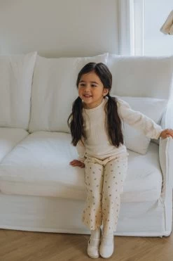 Waffle Floral Pants | Pink Tulips -Mini Moments Shop D7F96A83 7264 49EB 917F D42667A1033E