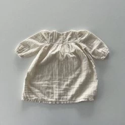 Yoryu Crinkle Dress | Milk -Mini Moments Shop E769A61F 84DC 48AD 88F9 1929E2ABCC01
