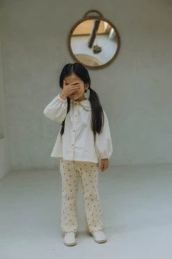 Waffle Floral Pants | Pink Tulips -Mini Moments Shop F60E4C85 B379 4BB1 BE57 E569AA556676