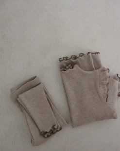 Sharon Ruffle Pyjamas | Beige -Mini Moments Shop FullSizeRender 7d23b7fd 5cc8 43d9 ae52 2905ce2666c8