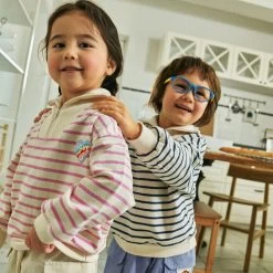 Love U Zip Sweatshirt | Blue -Mini Moments Shop HighNeckZipUpSweatshirtimage3