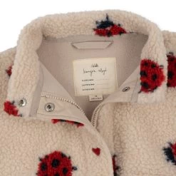 Jody Teddy Jacket | Ladybug Sand 22 Jody Teddy Jacket | Ladybug Sand -Mini Moments Shop KS5421 JODYTEDDYJACKET LADYBUGSAND Extra10