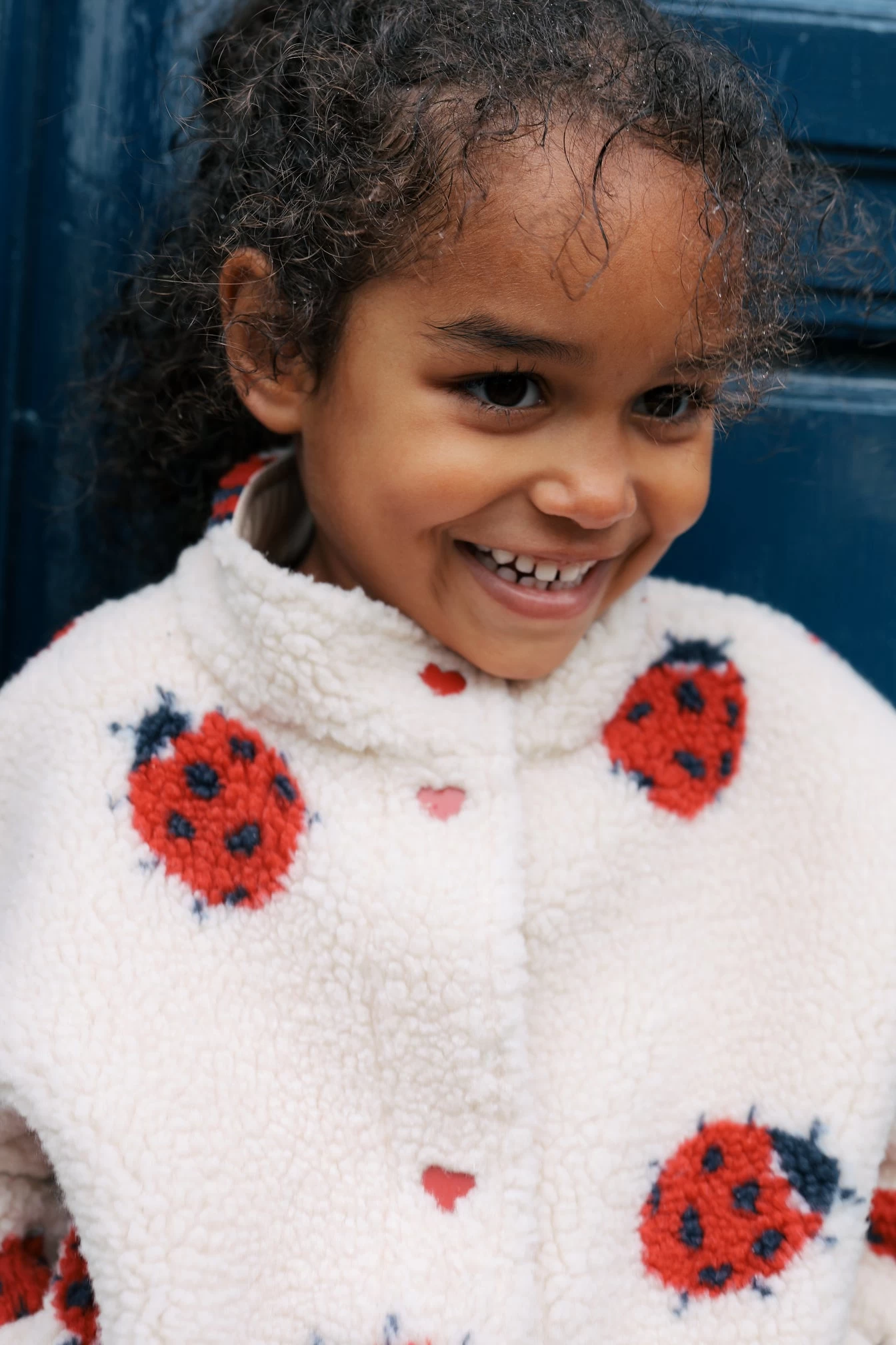 Jody Teddy Jacket | Ladybug Sand 5 Jody Teddy Jacket | Ladybug Sand - Image 5