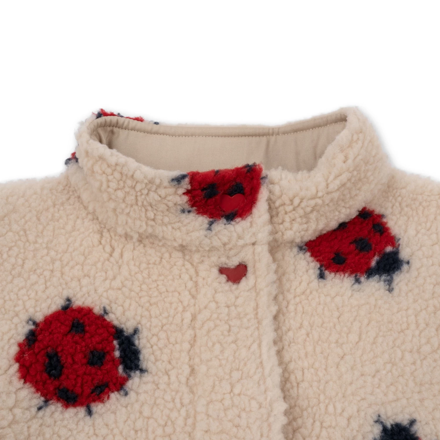 Jody Teddy Jacket | Ladybug Sand 10 Jody Teddy Jacket | Ladybug Sand - Image 10