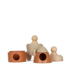 Stacking Wood Rocket 9 Stacking Wood Rocket -Mini Moments Shop KS6130 STACKINGROCKETFSC MULTI Extra2