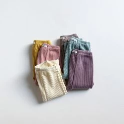 Macaron Rib Leggings -Mini Moments Shop MINI ROBE BRAND Korean Children Fashion Kfashion4kids 4405060 large11