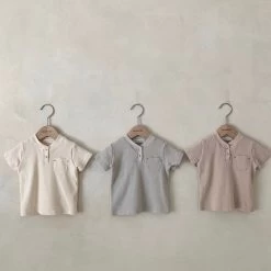 Waffle Pocket Tee -Mini Moments Shop MONBEBE BRAND Korean Children Fashion Kfashion4kids 4394511 large