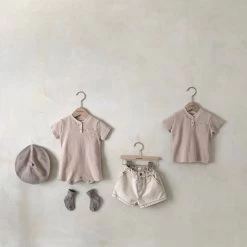 Waffle Pocket Tee -Mini Moments Shop MONBEBE BRAND Korean Children Fashion Kfashion4kids 4394511 large8