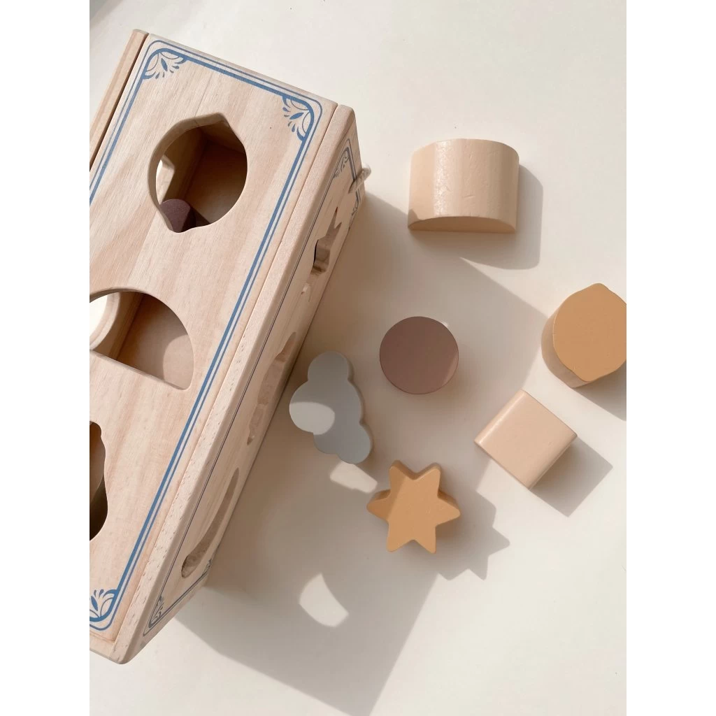 Shape Sorter - Moon Cloud Star 4 Shape Sorter - Moon Cloud Star - Image 4