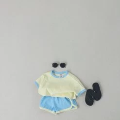 Macaron Shorties Set - Lemon