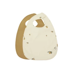 2-Pack Dinner Bib - Lemon
